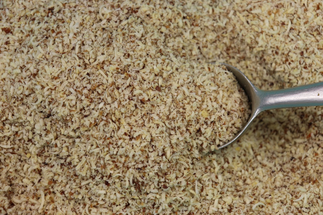 Haselnusskerne gemahlen